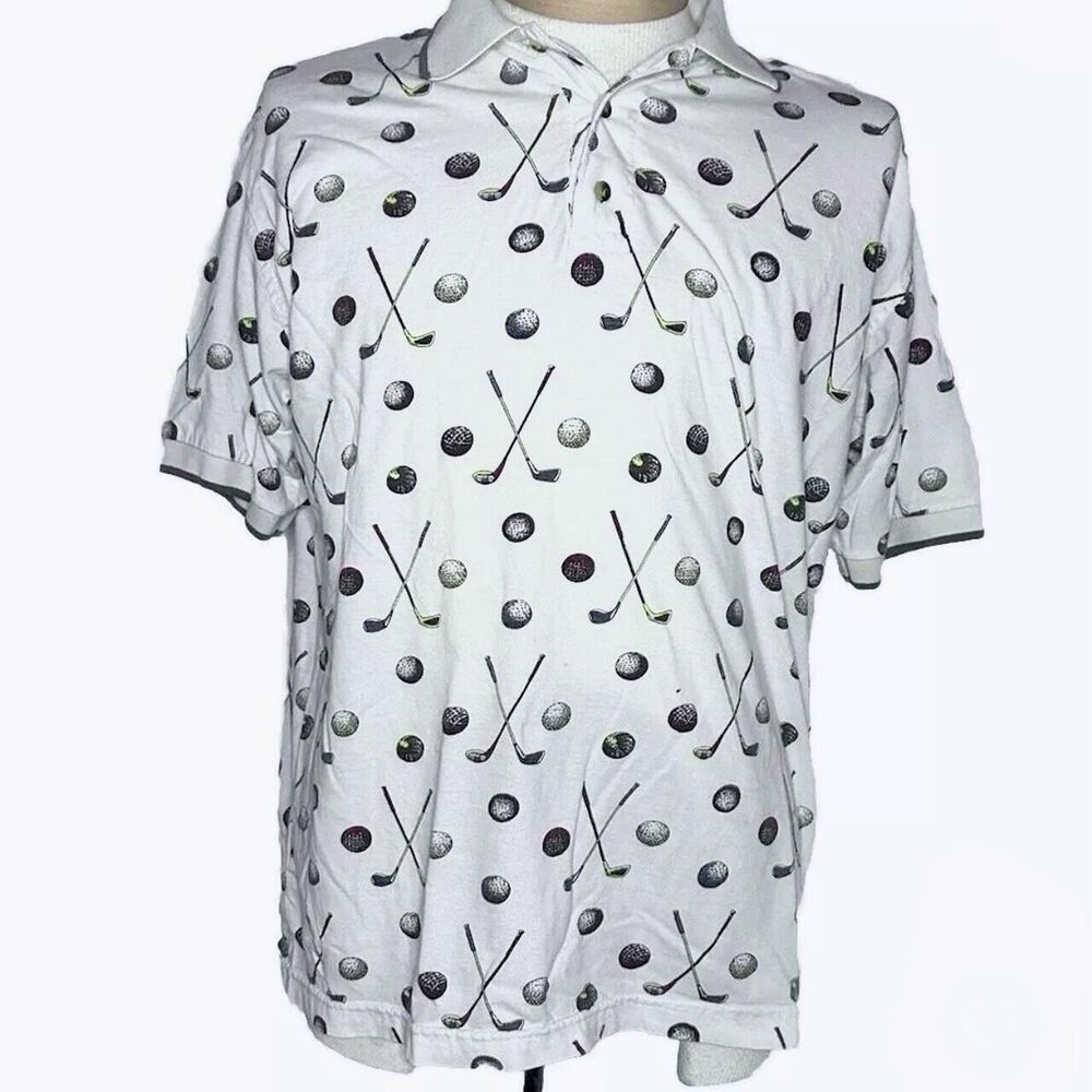 Vintage 90’s Fizzaro Golf Clubs Polo Shirt